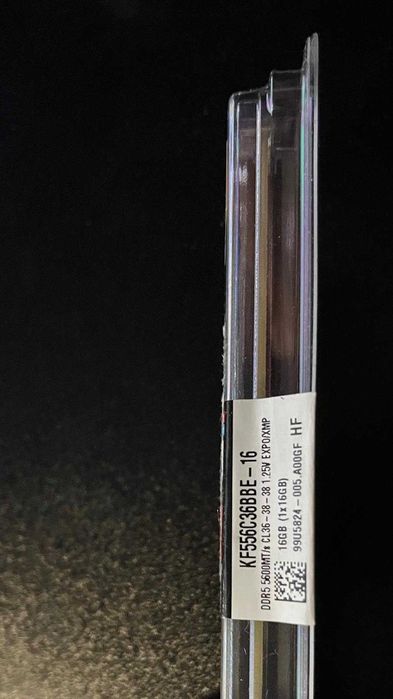 Memorie Kingston FURY Beast Black EXPO, 16GB DDR5, 5600MT/s, CL36