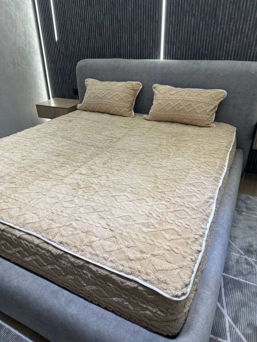 Зимний комплект с простыней на резинке