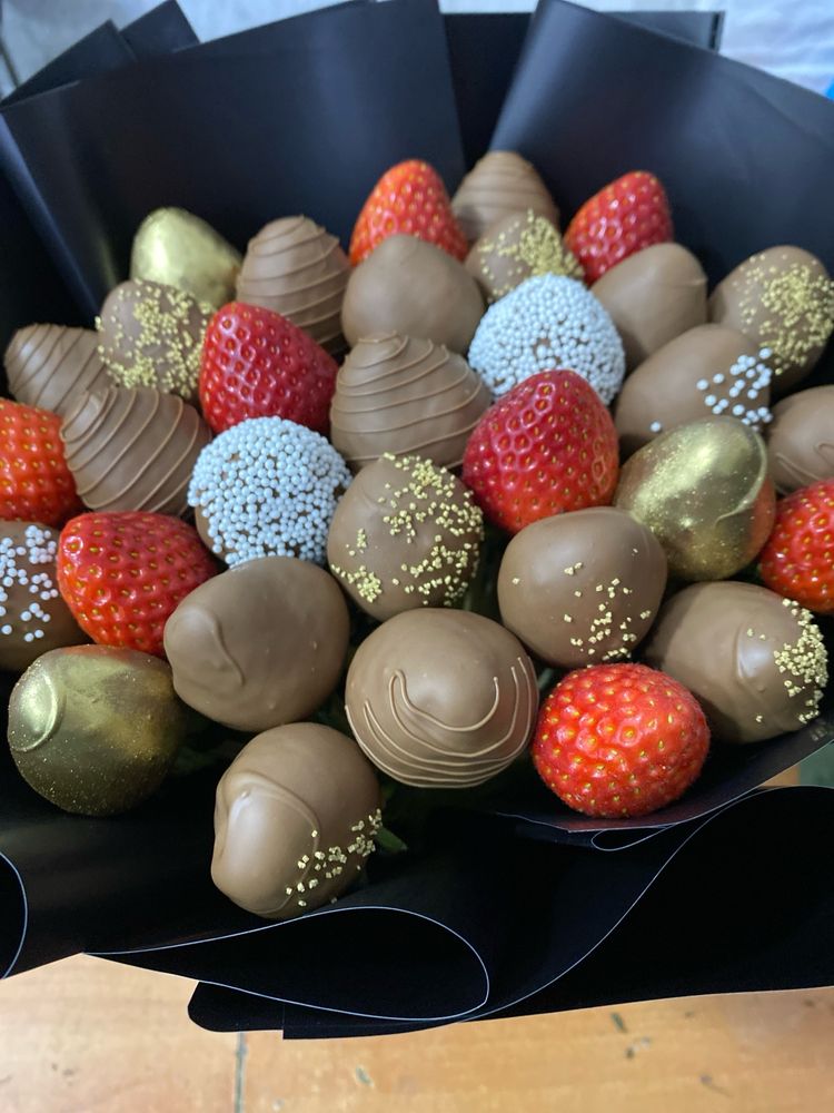 Клубника в шоколаде Кулупнойли шоколад