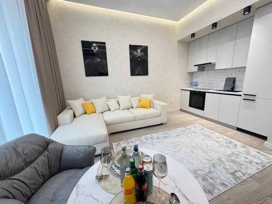 2-комнатная квартира-студия, 47 м², евро, Infinity, эт.4/14 с мебелью`