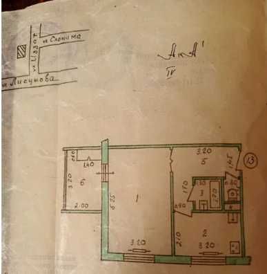 Срочно продаеться 1комнатная квартира напротив базара Кадышева (МА)