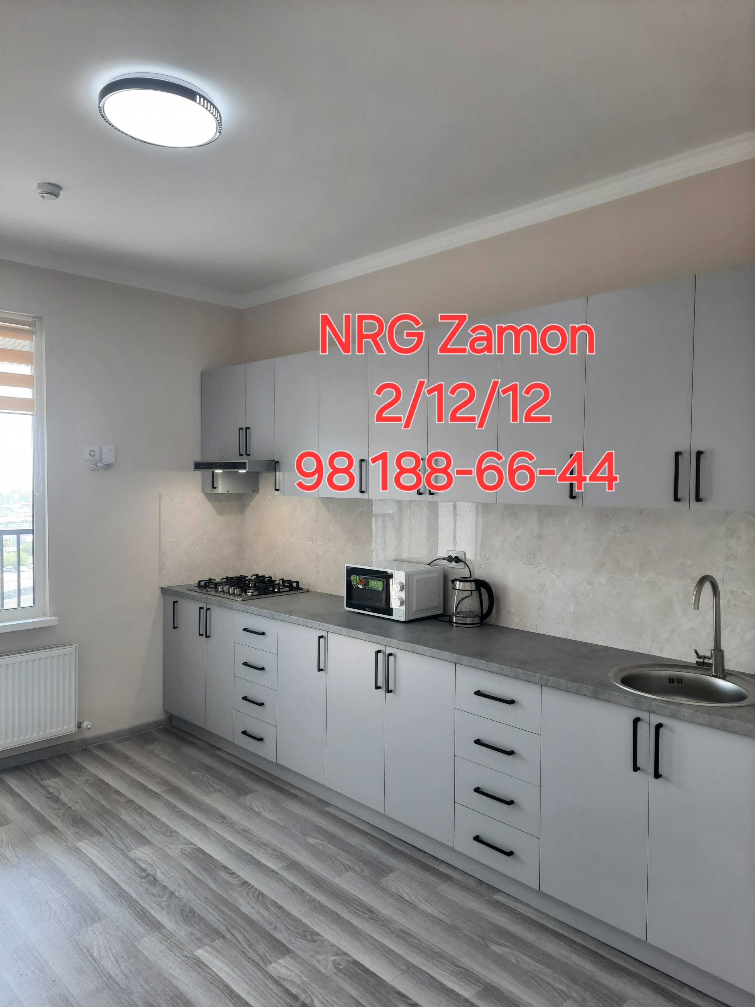 NRG Zamon METROdan 100 metr masofada 2 xona kvartira ijaraga beriladi