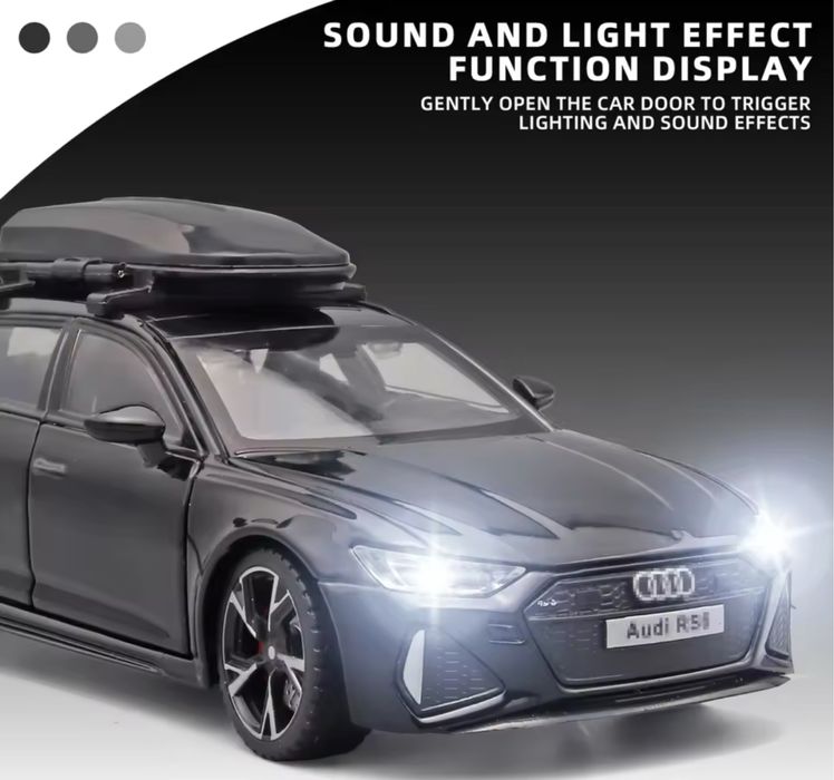 Macheta Model Mini Car Audi A6 RS6 Scara 1:32