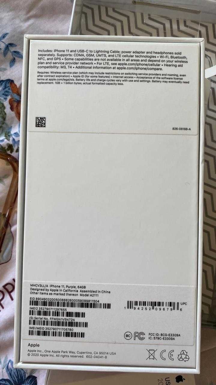 Коробка, пакет от Original 11-th I-Phone