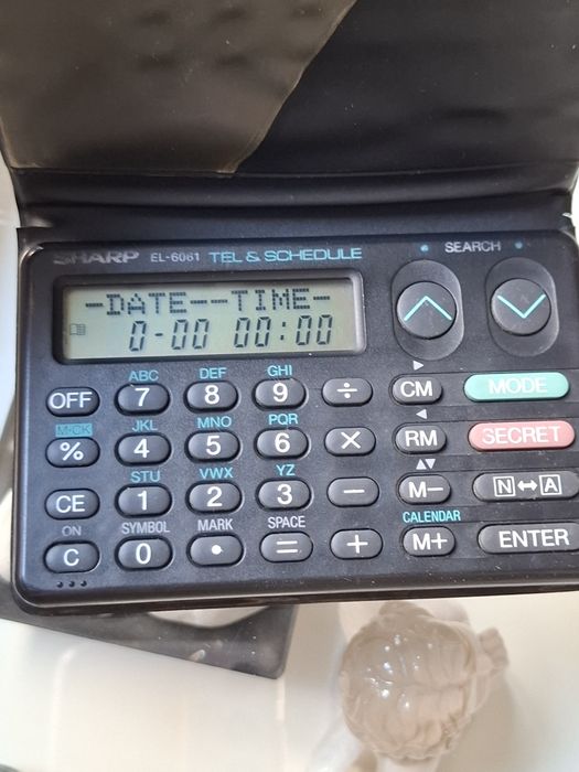 Винтидж , джобен електронен органайзер  калкулатор