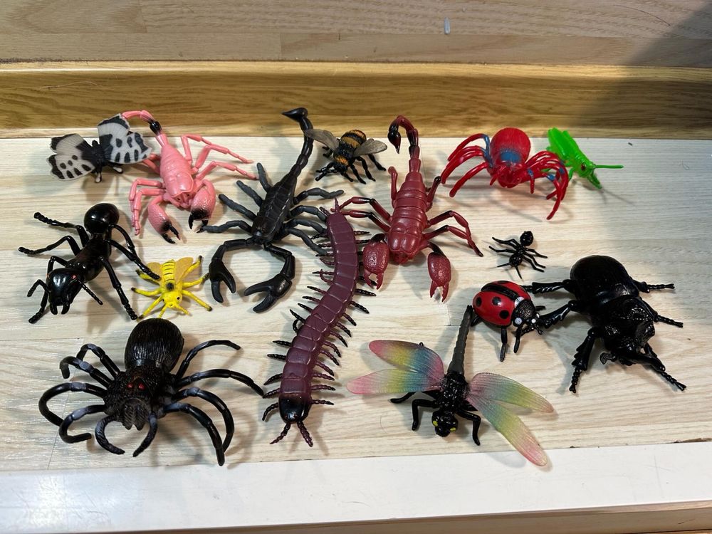 Set 15 figurine insecte