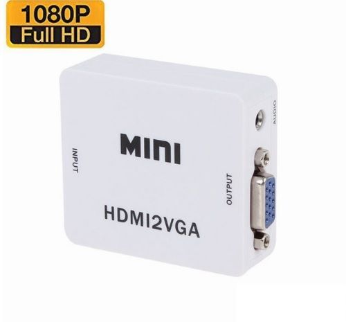 Convertor audio HDMI-VGA , nou