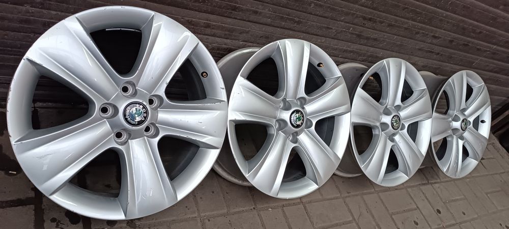 Диски Skoda R17 б/у из Германии