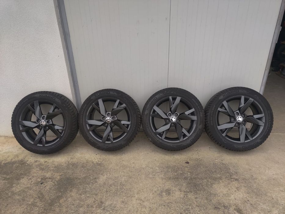 Jante aliaj originale, roți iarnă Skoda Octavia 4 , R17