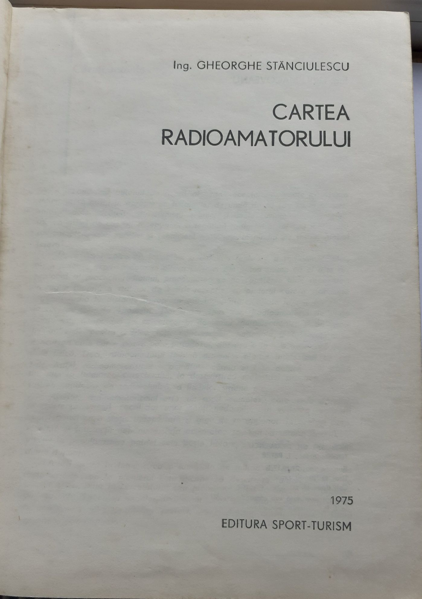 Cartea radioamatorului