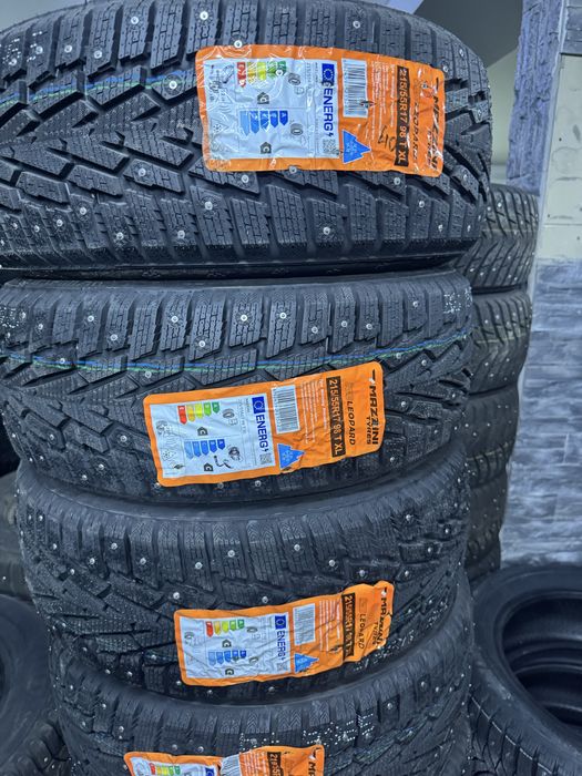 Шины новые шипы зима 215/55 R17 донгелек покрышки резина колеса
