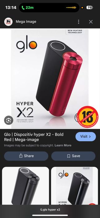 glo hyper x2 roșu