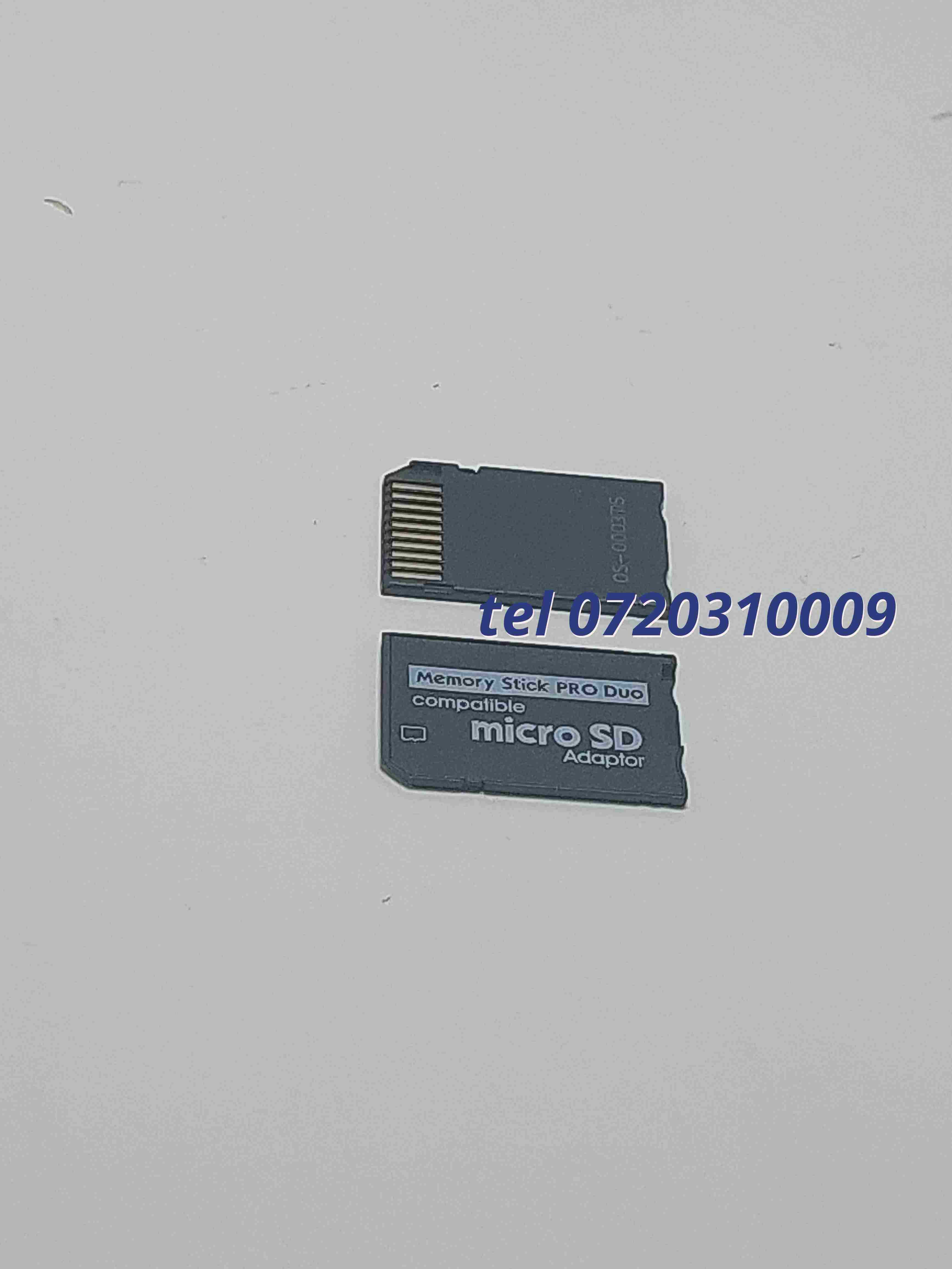 Adaptor Card De Memorie Micro Sd La Memory Stick Pro Duo Pentru Plays