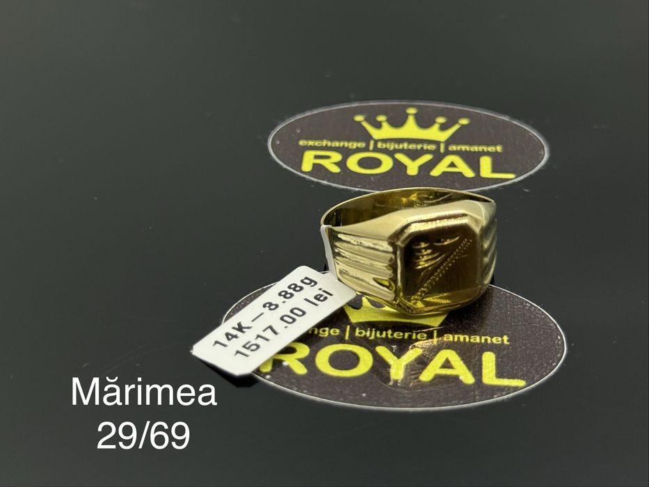 Bijuteria Royal: Inel aur 14k/3.88 gr