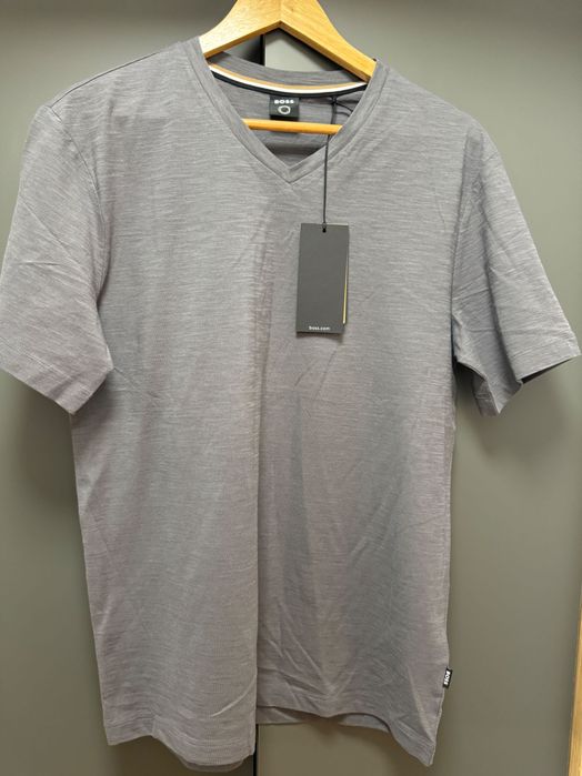 Tricou bărbătesc gri închis, mărimea M de la Boss