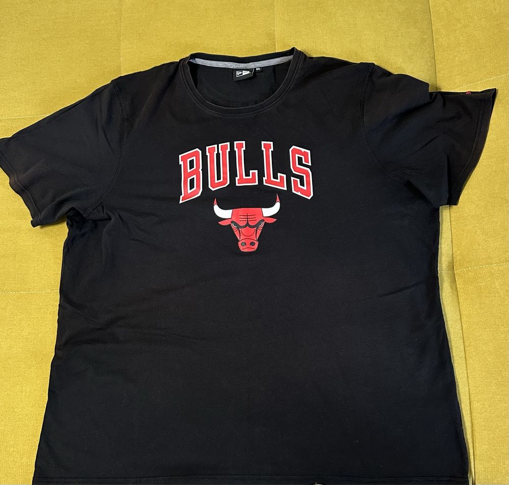 Tricou Barbati New Era Chicago Bulls 4XL dar se portiveste laXXlPurtat