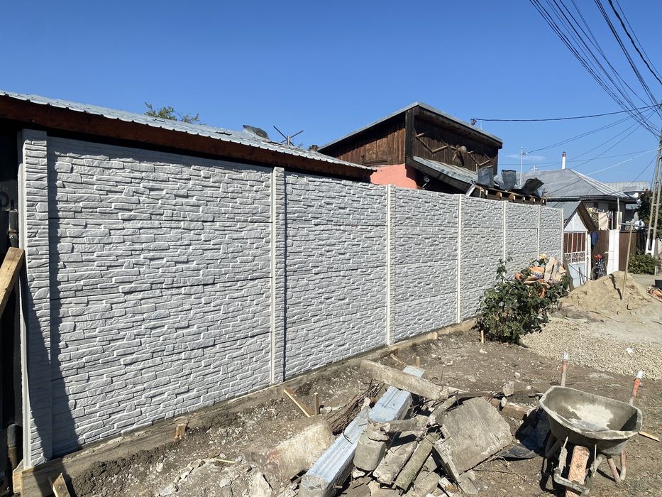 Gard Placi Beton BUZAU  calitate +++ livrare gratuita