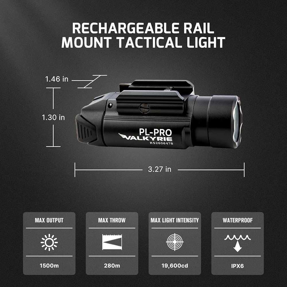 Lanterna tactica pistol Olight PL-PRO VALKYRIE