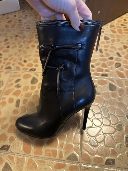 Botine piele naturala Denis