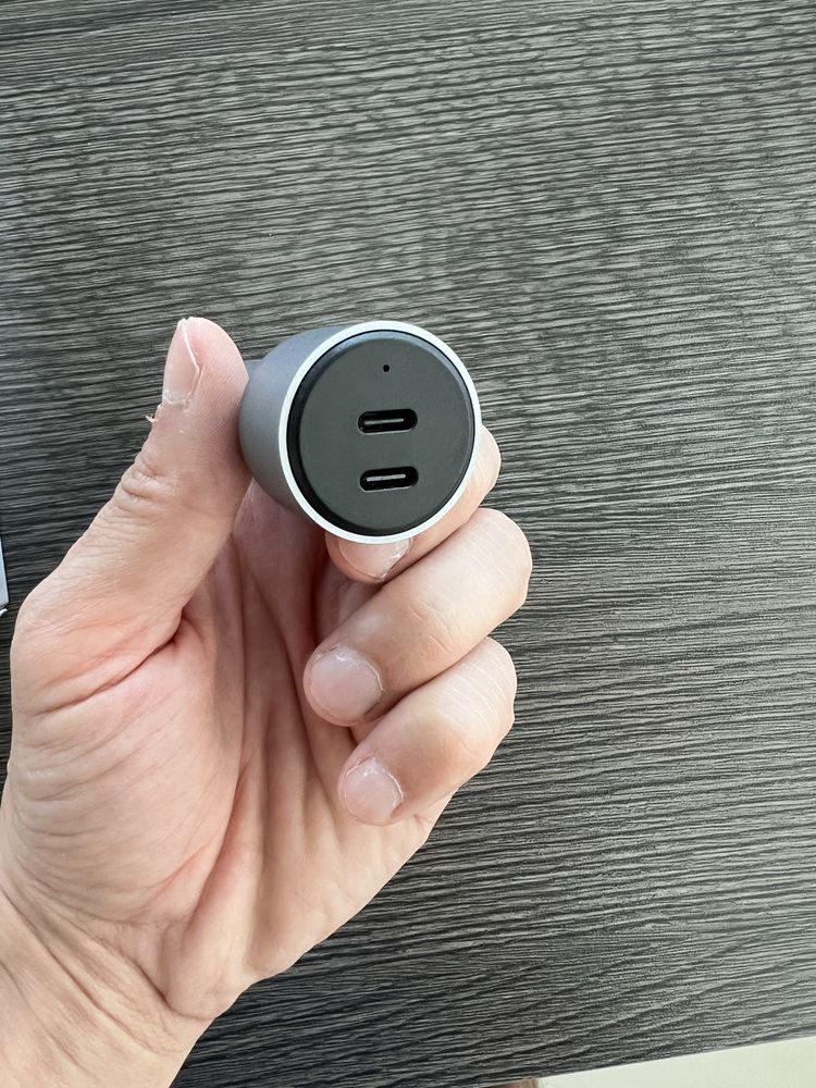 Satechi Dual USB-C car charger 40W автомобилно зарядно за запалка