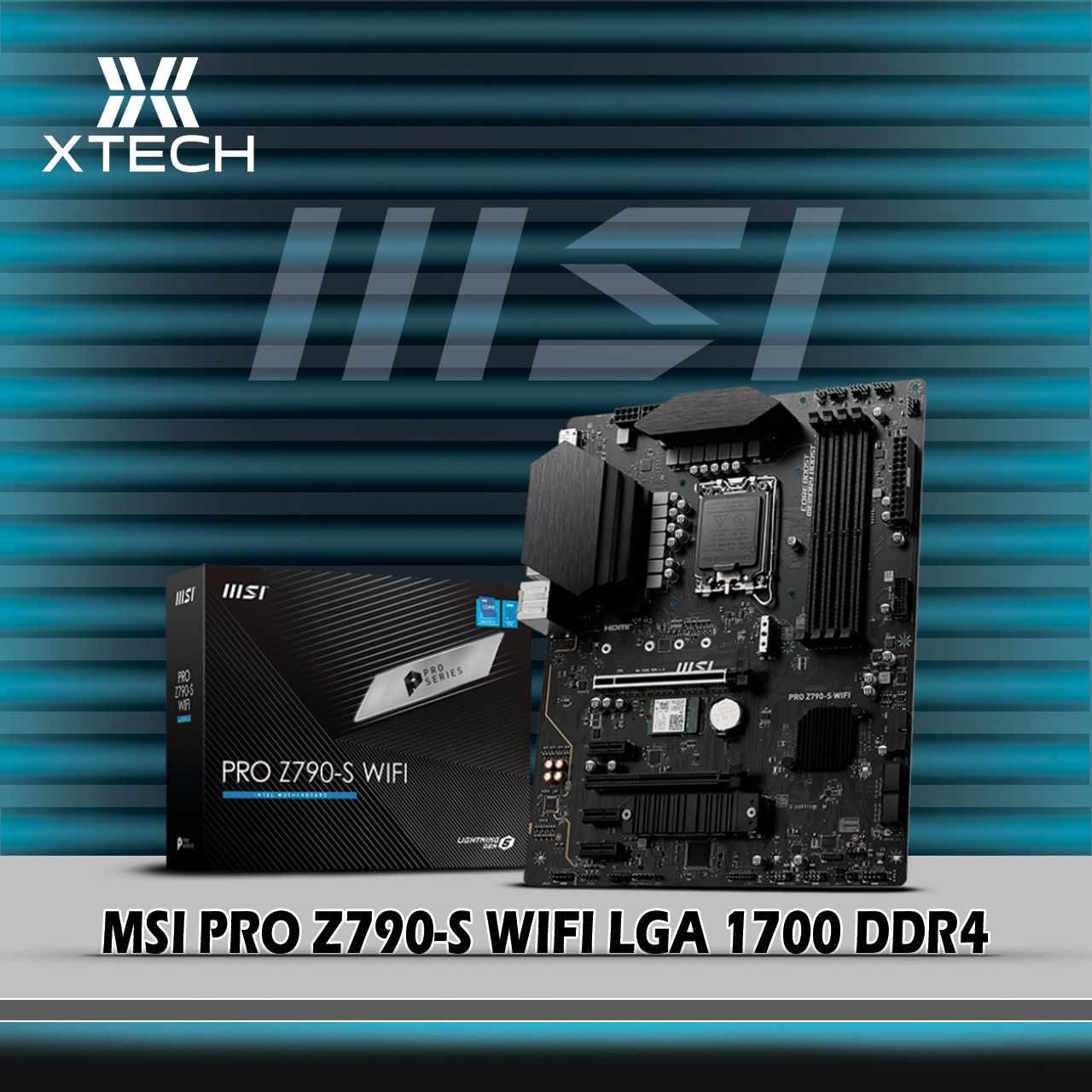 Материнская плата MSI PRO Z790-S WIFI LGA 1700 DDR4