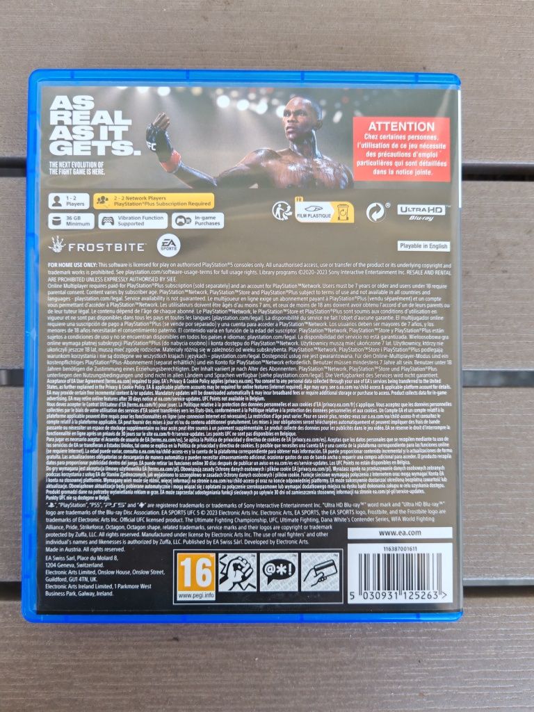 UFC 5 за Playstation 5