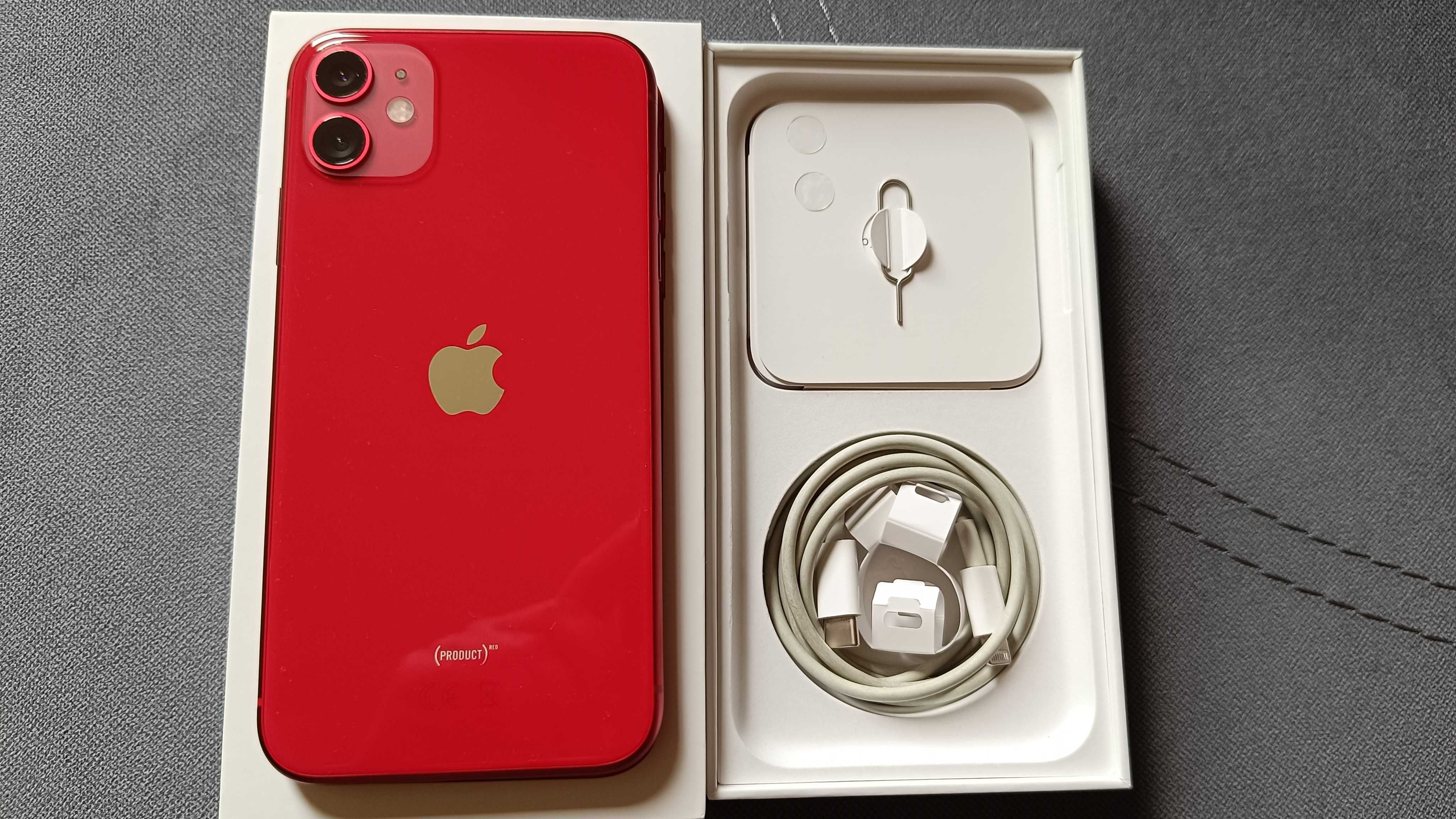 iphone 11 64gb червен