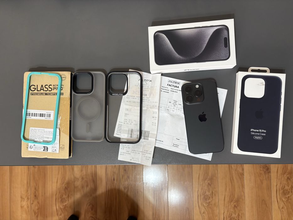 iPhone 15 Pro 128Gb factura+garantie