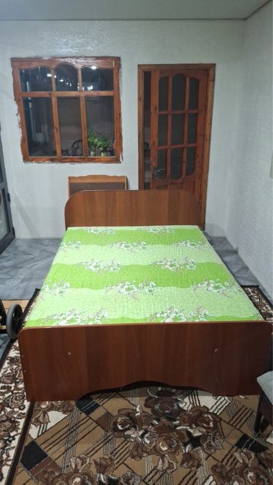 кровать деревянная двуспальная