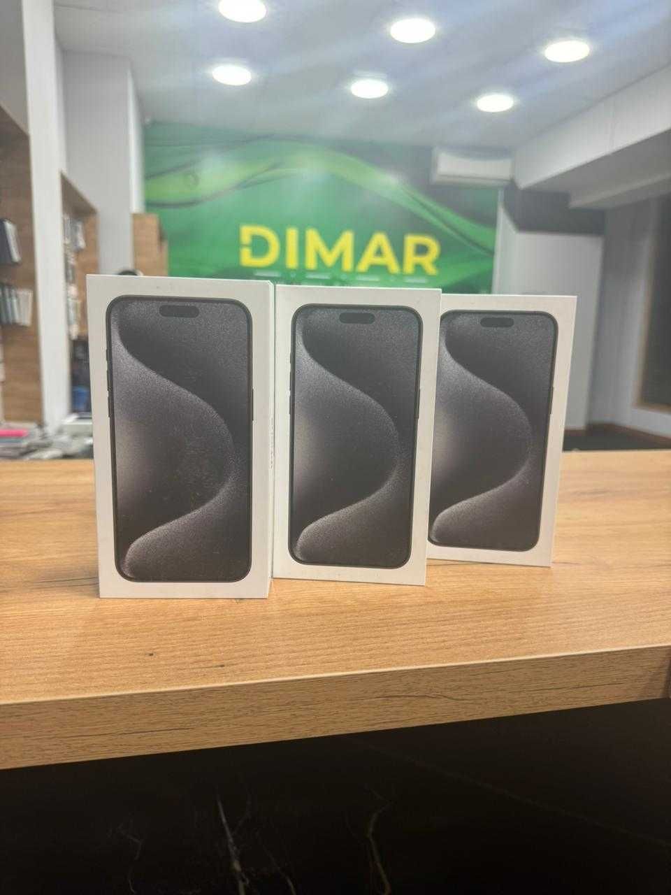 Apple iPhone 15 Pro Max Dual Sim 256Gb Black Titanium Акция в алматы