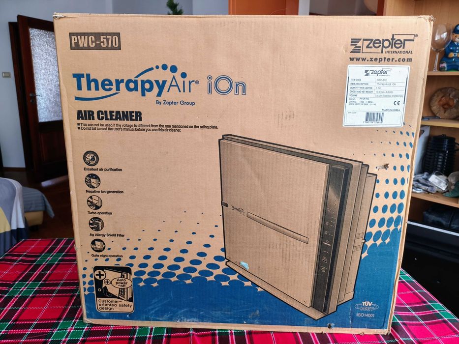 Пречиствател за въздух 5 степенен HEPA хепа филтър Zepter Therapy Air