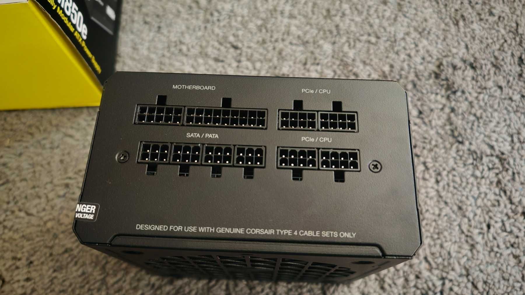 Захранване Corsair RM850e, 850W 80+ GOLD ATX3.0, Fully Modular