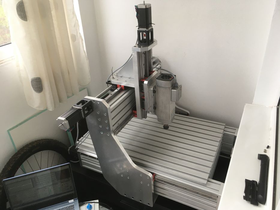 Router Freza CNC Aluminiu Lemn