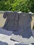 Set casual mama fiica S/M, 3-4 ani.