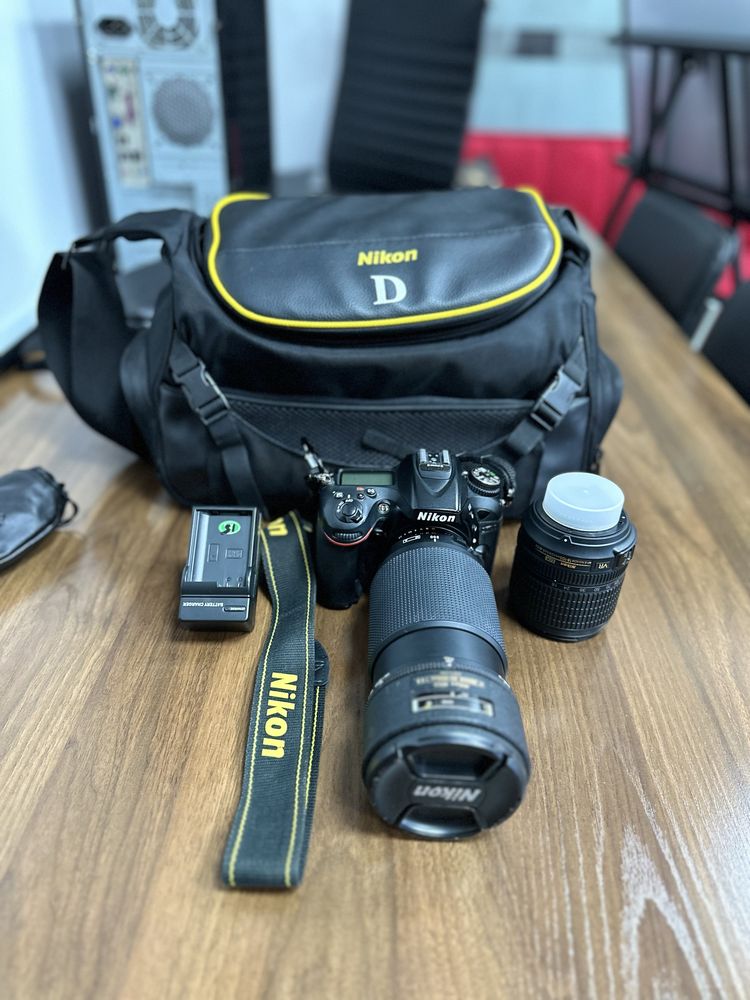 Nikon D7100 кит + nikkor 80-200 f 2,8 + сумка