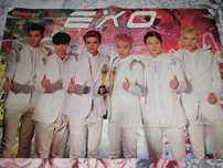 Poster k-pop EXO/ Skrillex