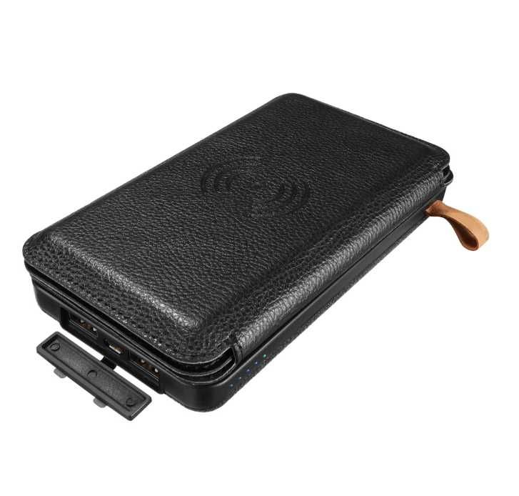 Baterie Externa Pliabila 20000mAh cu 4 Panouri Solare, Incarcare USB