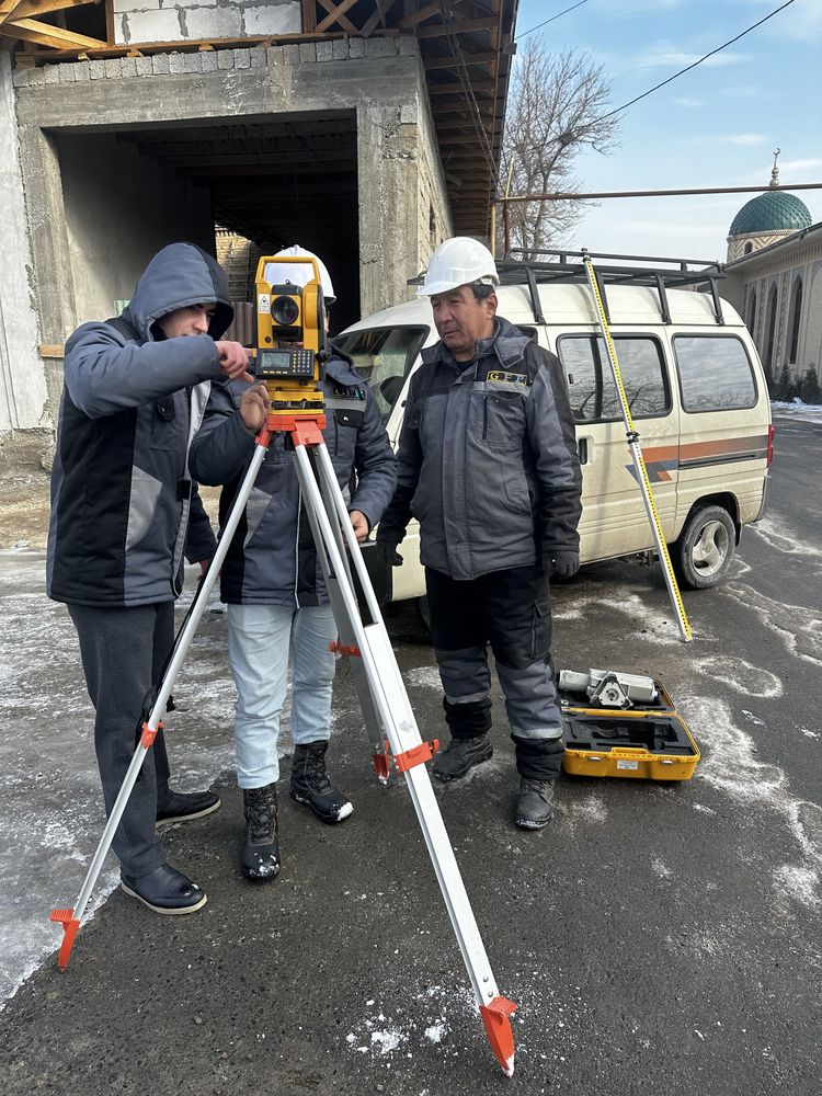 Топосьемка/ разбивка / услуги топографа