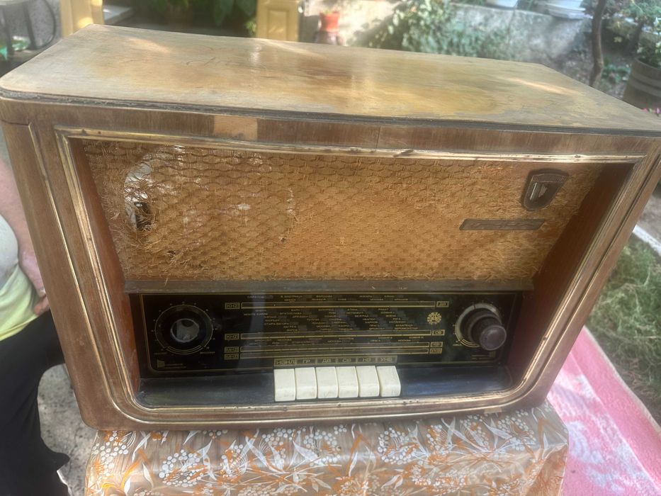 Ретро лампово радио Орфей