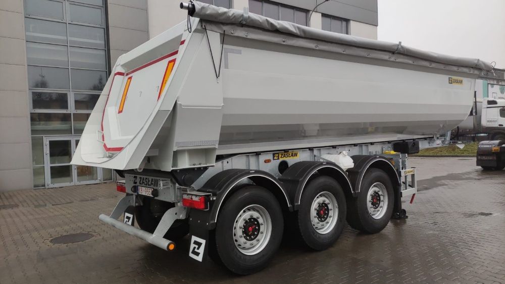 Semiremorca ZASLAW - bena OȚEL - 27 m3 -30 m3_ OFERTA 2025