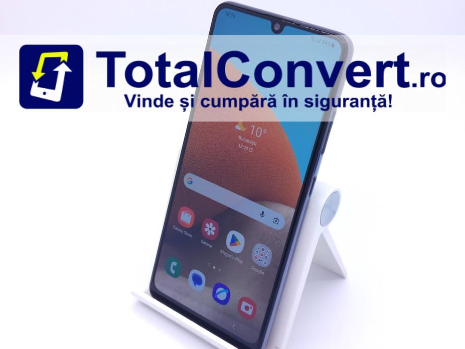 Samsung A32 4G 128GB Awesome Black 4GB, Garantie 24 luni | #D87980