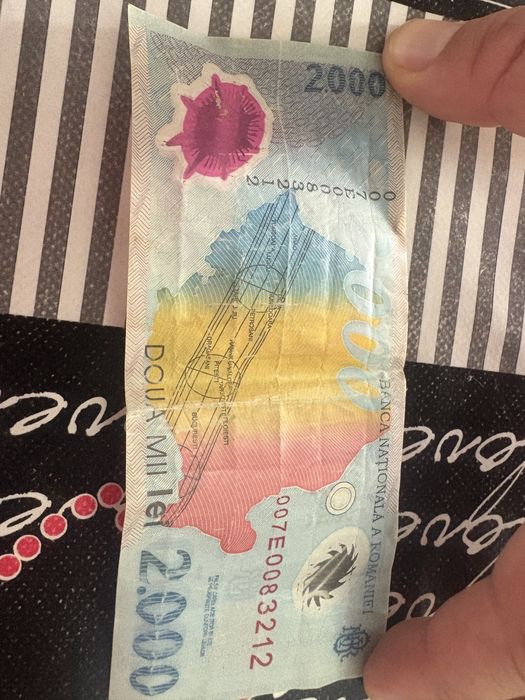 Vand bancnota 2000 lei 1999