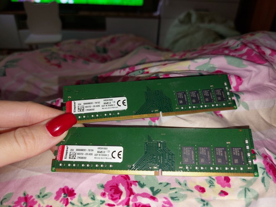 Оперативная память Kingston 16гб(8+8) 3200МГу