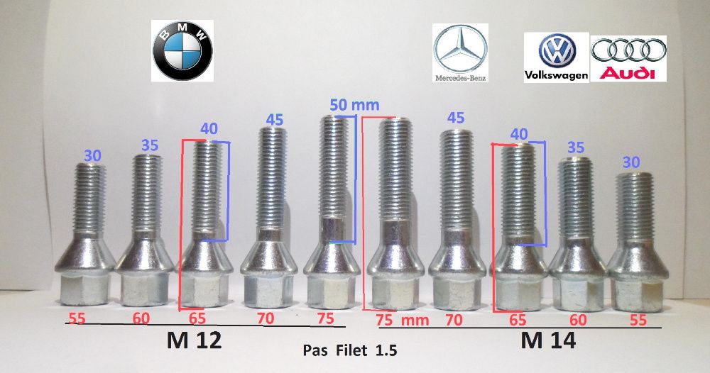 Prezoane Audi A1 A2 A3 A4 A5 A6 A7 A8 Q3 Q5 Q7 Q8