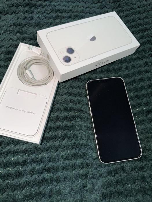 iPhone 13, 128 GB, Starlight (Alb)