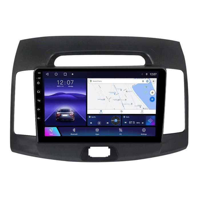 Navigatie Android 14 HYUNDAI ELANTRA 2006 1/8 Gb Waze CarPlay CAMERA
