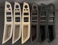 Manere interior fata usa șofer Bmw Seria 5 F10 F11 negru crem oyster