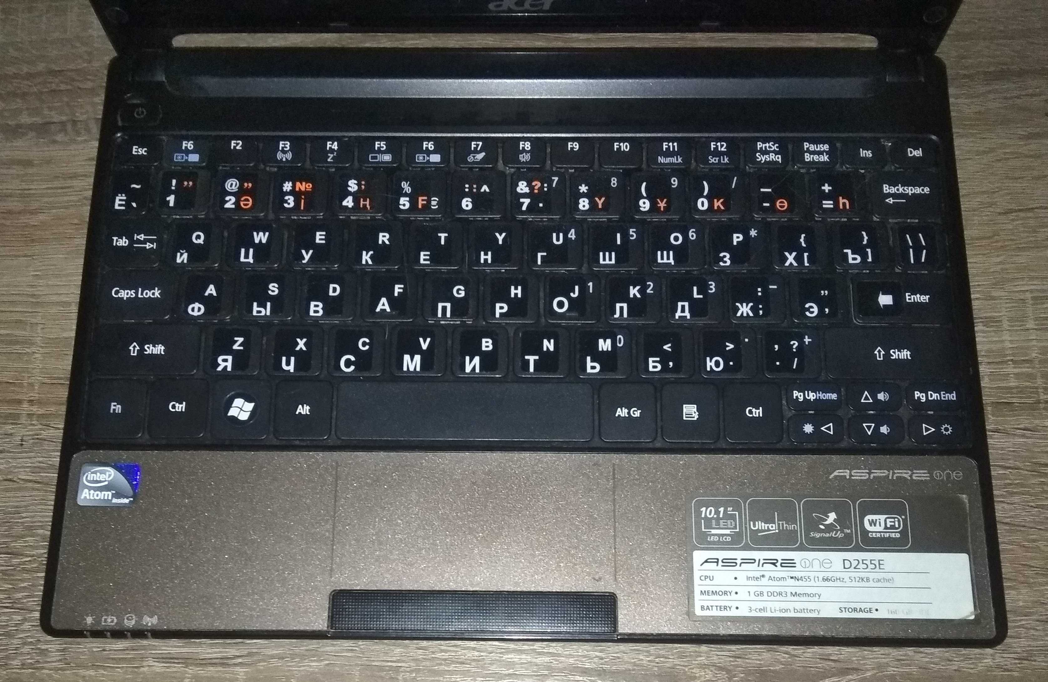 Продам нетбук Acer D255