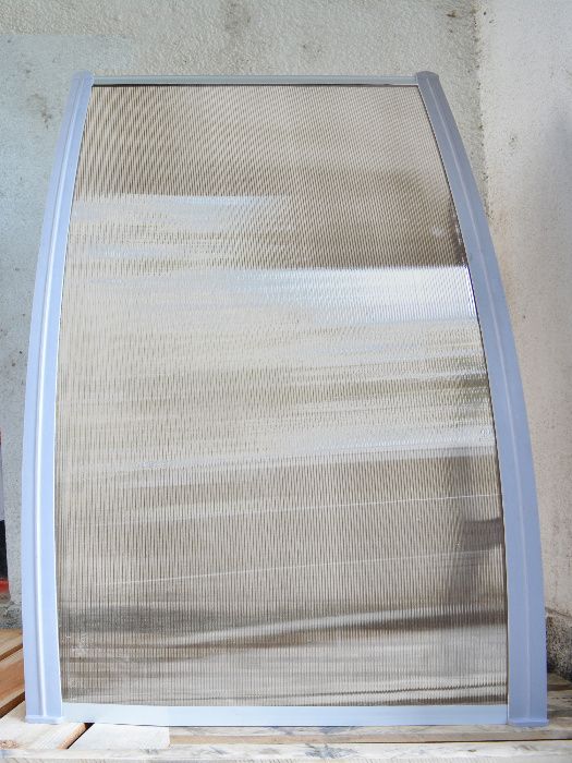 Навес от поликарбонат - козирка, модулен дебелина 6 мм. + UV защита