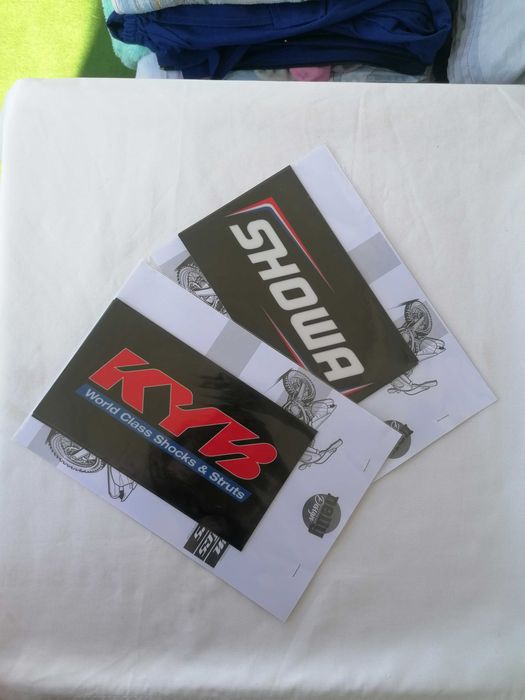 Стикери за предница Showa Kayaba